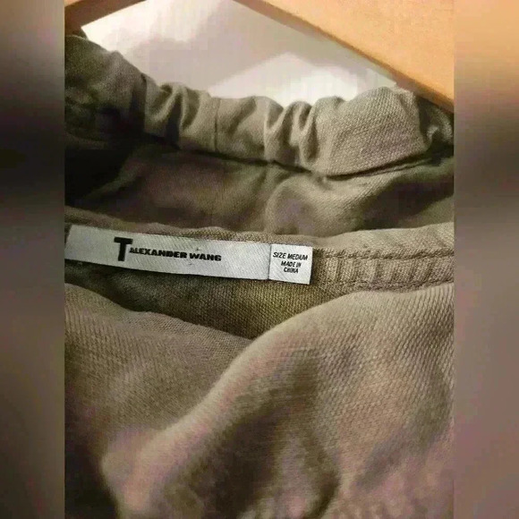 T BY ALEXANDER WANGFunnel Neck Anorak Top - Picture 4 of 6